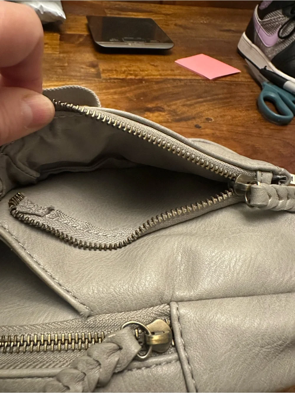 N/A comfortable taupe
